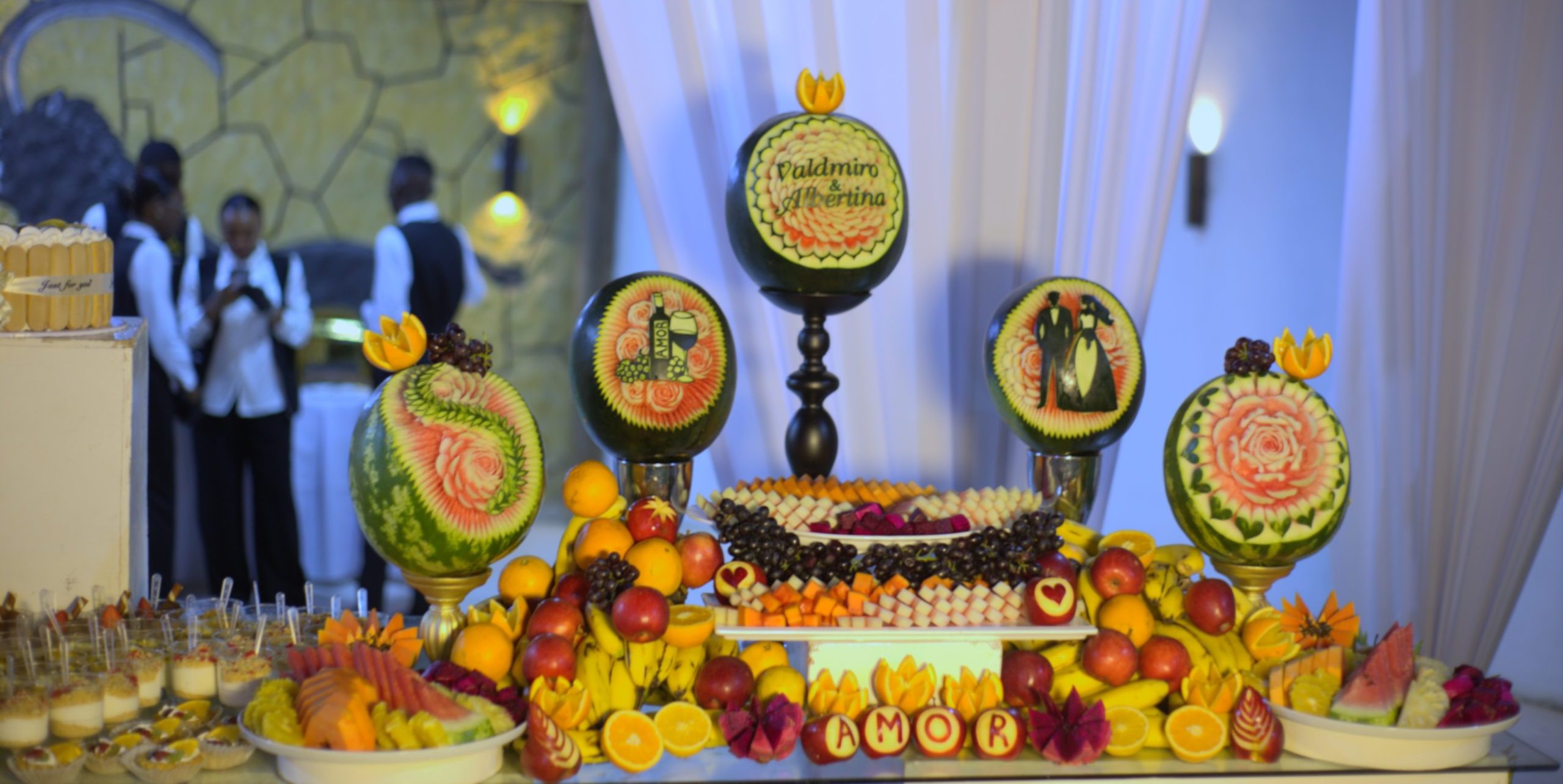 Buffet montado